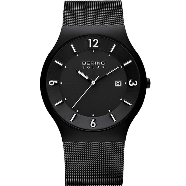 Model 14440-222 Bering Classic Solor quartz herreur