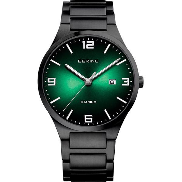 Model 15240-728 Bering Titanium Quartz herreur