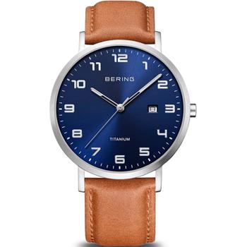 Model 18640-567 Bering Titanium quartz herreur