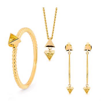 Kjøb Bee Jewelry model 25637+55654+65655/CZY her på din klokker og smykke shop