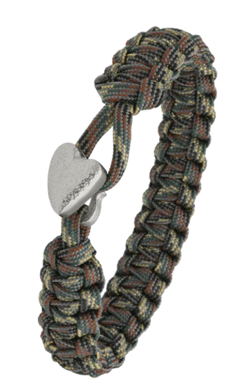 Aagaard From Soldier to Soldier Camouflage armbånd med Soldier stållås