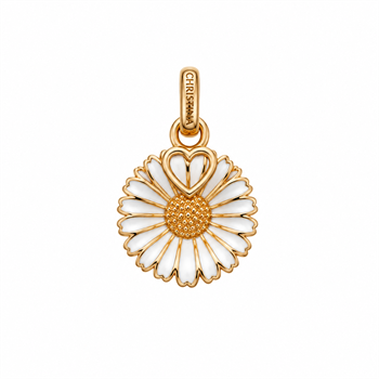 Christina Jewelry & Watches Marguerite blomsteranheng i forgylt sølv