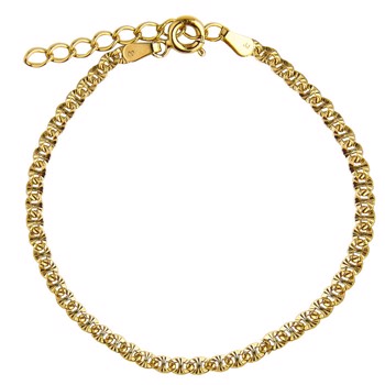 Jeberg Jewellery Armbånd, model 4675-16-EXT-Gold