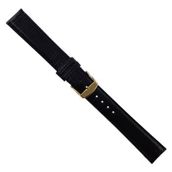 Black Lizard watchstrap - 18 mm