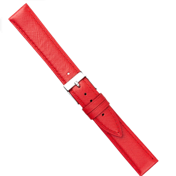 Red Calfskind watchstrap