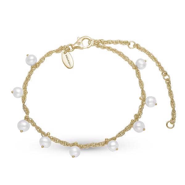 Christina Jewelry Dangling Pearls anheng, model 601-G47