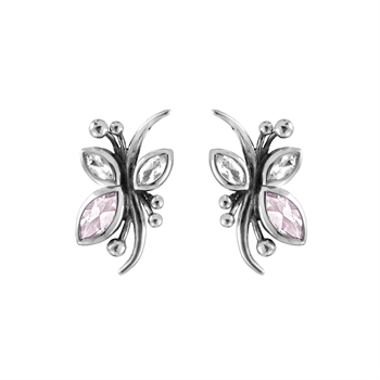 Ørestik med rosenkvarts