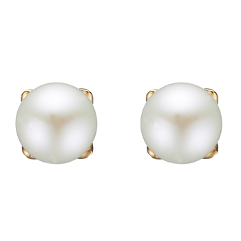 Christina Collect Forgylte perler i sterling sølv Vakre øredobber, også tilgjengelig i sølv, modell 671-G81