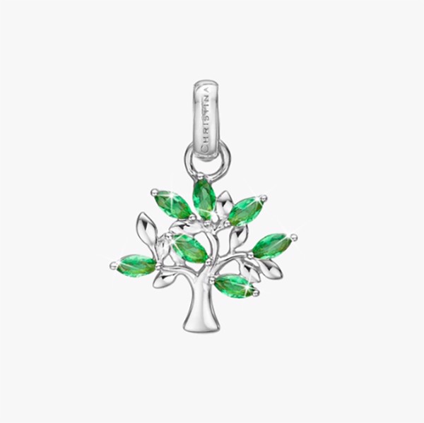Christina Jewelry Family Tree of Green Life anheng, model 680-S119