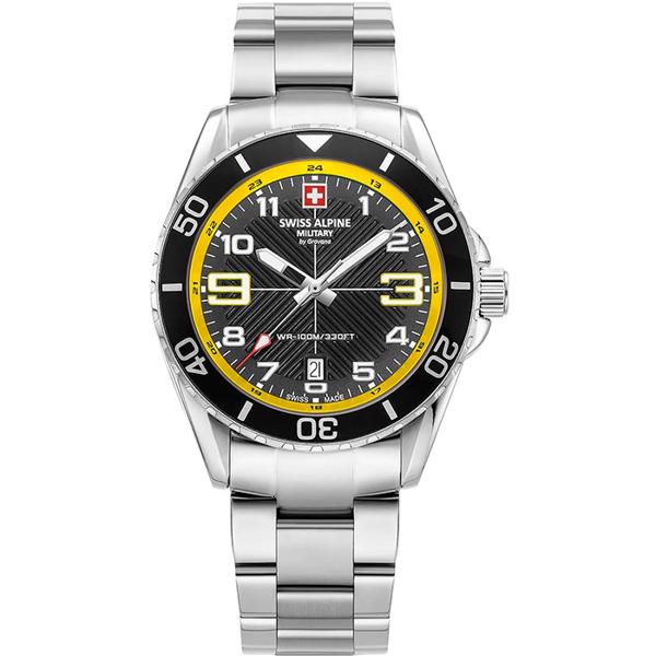 Model 7029.1138 Swiss Alpine Military Typhoon quartz herreur