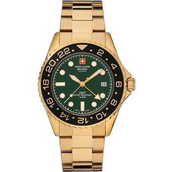 Model 70521114 Swiss Alpine Military Military GMT quartz herreur