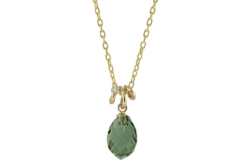 Guld collier - Carmine