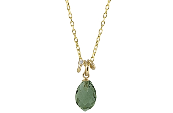 Guld collier - Carmine