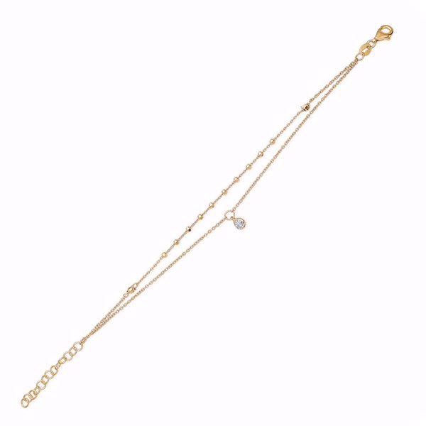 Guld & Sølv design Armbånd, model 81001/F
