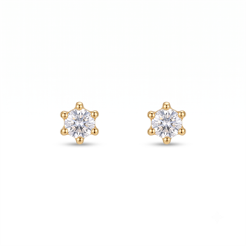 Guld & Sølv design Ørering, model 5531-08-RG
