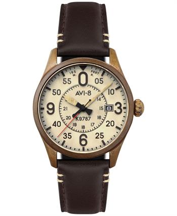 AVI-8 Spitfire Smith Automatic Japansk automatisk med dato med Safirglas ur