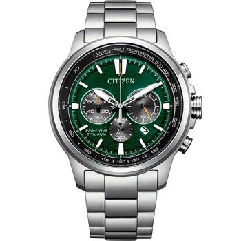 Model CA4570-88X Citizen Ecodrive Titanium Mens Chronograph ECO Drive Quartz Herreur