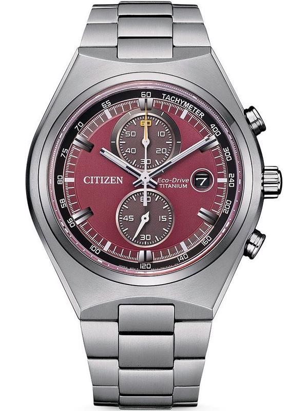 Model CA7090-87X Citizen Eco-Drive Super Titanium Eco-Drive Quartz Herreur