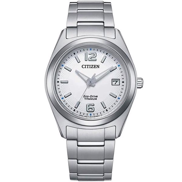 Model FE6151-82A Citizen Ecodrive Titanium Ladies ECO Drive Quartz Dameur