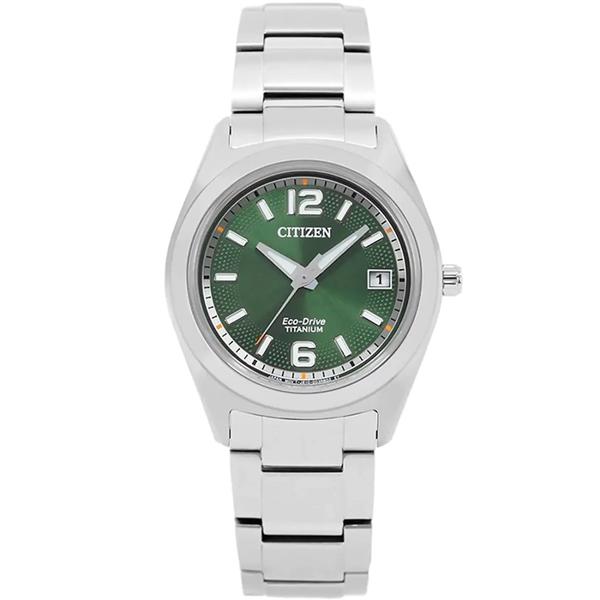 Model FE6151-82X Citizen Ecodrive Titanium Ladies ECO Drive Quartz Dameur