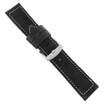 Black Calfskind watchstrap