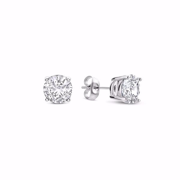 Frank1967 stålørering med 5 mm zirkonia