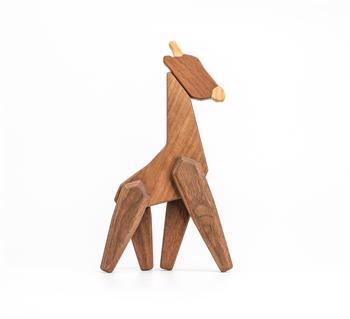 Fablewood Giraffe - Trefigur sammensatt av magneter