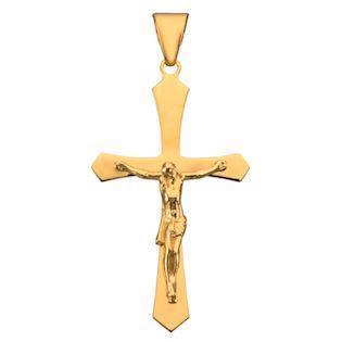 Kors med Jesus, sølv eller gull - Flere størrelser