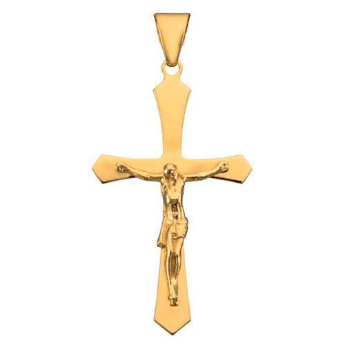 Kors med Jesus, sølv eller gull - Flere størrelser