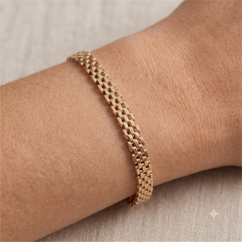 Armbånd i 14 kt gull