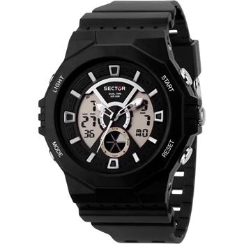 Model R3251237001 Sector Analog Digital Quartz Herreur