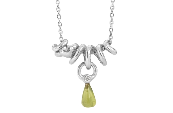 Sølv collier - Rainforest Dew