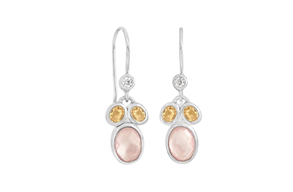 Sølv ørehænger - Prism