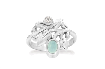 Sølv ring - Vitality