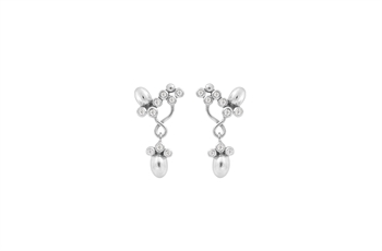 Sølv ørering - Ballroom