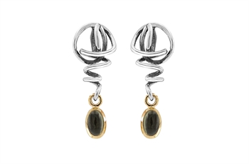 Sølv ørestik - Moss