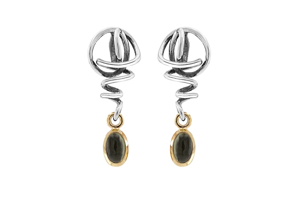 Sølv ørestik - Moss