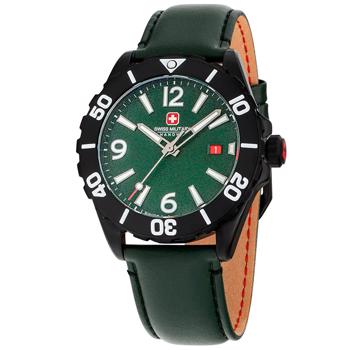 Model SMWGB0000251 Swiss Military By Hanowa Carbon Peak quartz herreur