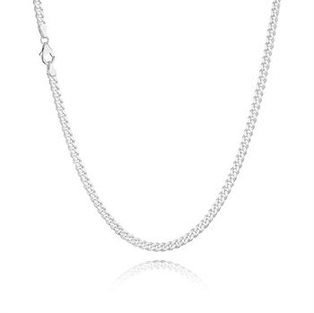 Armor Facet 925 sterling sølv armbånd og halskjede