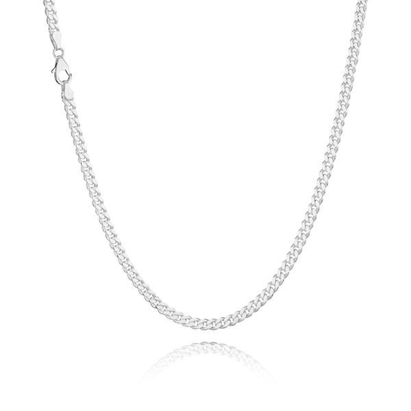 Armor Facet 925 sterling sølv armbånd og halskjede