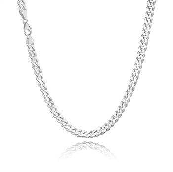 Armor Facet 925 sterling sølv armbånd og halskjede