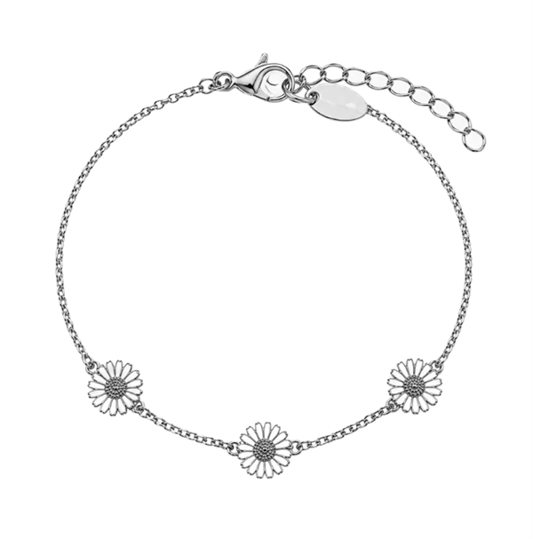 Christina Jewelry & Watches Marguerits armbånd i sølv