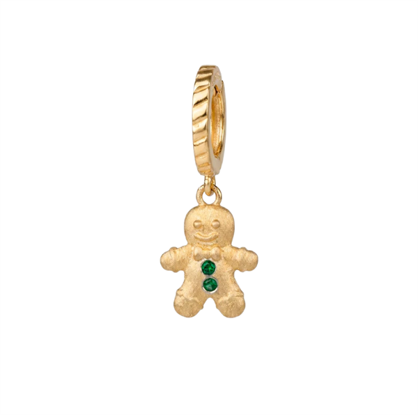 Christina Jewelry & Watches Ginger Bread charm 6 mm forgylt