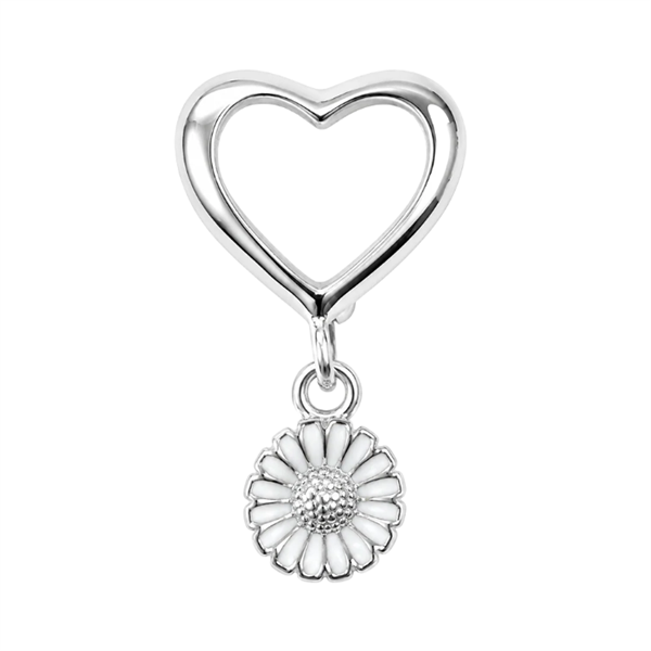 Christina Jewelry & Watches Marguerites With Love charm i sølv 6 mm