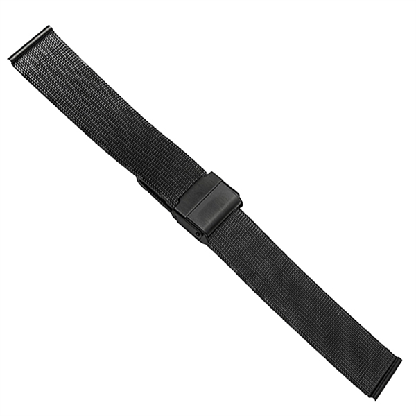 Black Mesh watchstrap - 20 mm