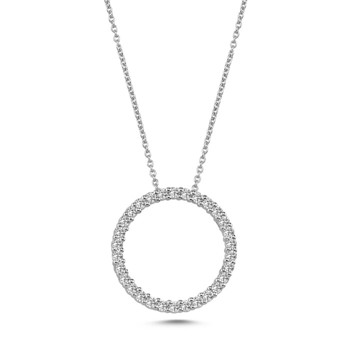 Nuran Ø 20 mm Cirkel Diamonds Anheng , med 30 x 0,02 ct Wesselton / SI