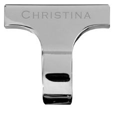 18 mm T-stang sett i stål fra Christina Design Londons Collect-serie