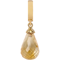 Christina Collect Citrine Drop gold hanger*