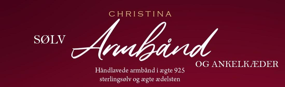 Se de sexy sølvarmbåndene og ankelkjedene fra Christina her på Guldsmykket.dk