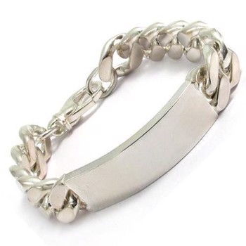 Armor Facet 925 sterling sølv armbånd og halskjede